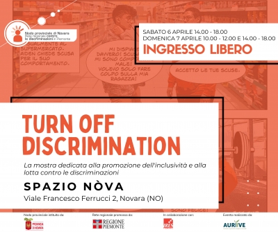 Novara, 6-7/04: una mostra per presentare il progetto &quot;Turn Off Discrimination&quot;