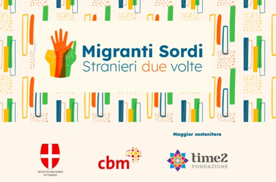 19/05, workshop online "Migrazione e disabilità", nell'ambito del progetto "Migranti sordi, stranieri 2 volte"