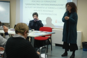 Un&#039;immagine della formazione a Torino. A fondo pagina, altre immagini degli incontri di Torino e Vercelli