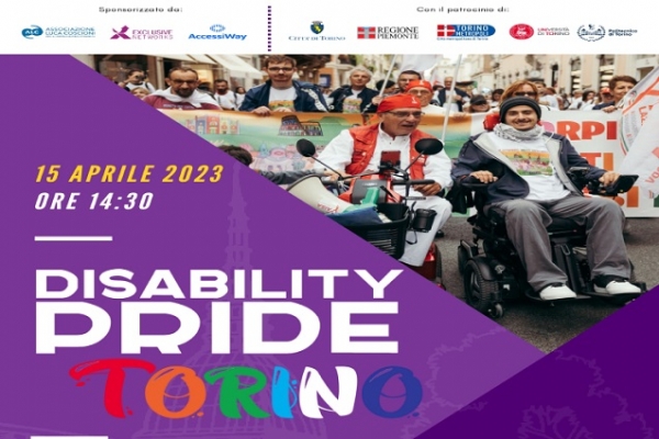 Disability Pride: a Torino il 15 aprile 2023 un corteo per promuovere una nuova cultura della disabilità