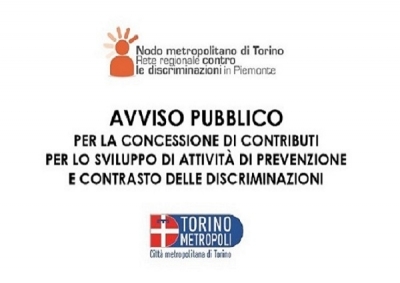 Scade il 14/07 l'avviso pubblico della Città metropolitana di Torino sulle discriminazioni rivolto al Terzo settore